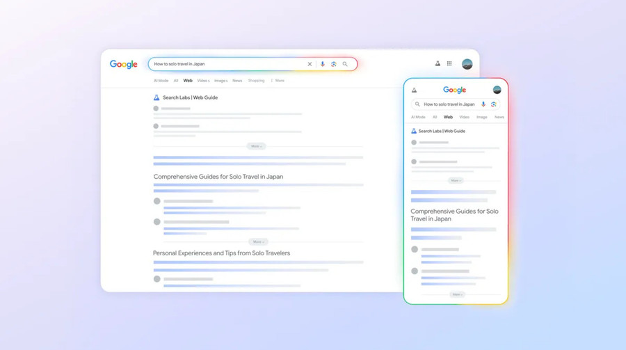 Google is testing Web Guide, a new AI tool for grouping search results