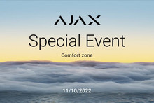 Ajax Systems will hold a presentation of new products on October 11