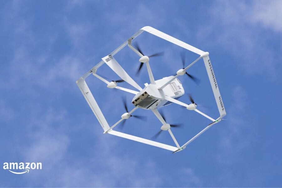 Amazon begins drone delivery in California and Texas