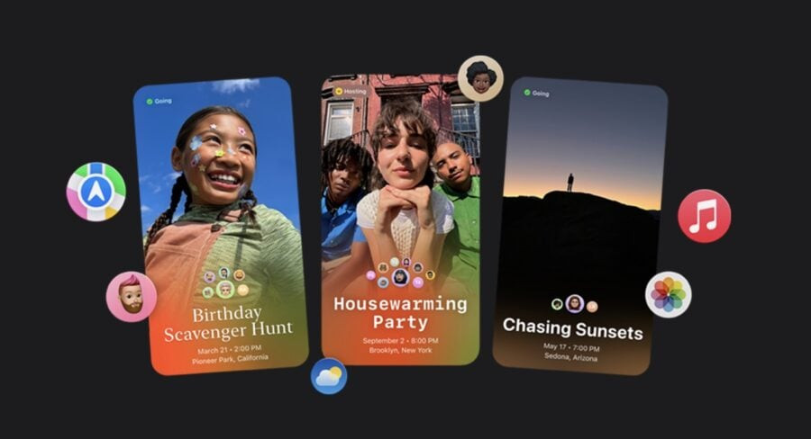 Новий застосунок Apple Invites допоможе із запрошенням друзів на різні події, створенням сумісних фотоальбомів та плейлистів. Але є умова