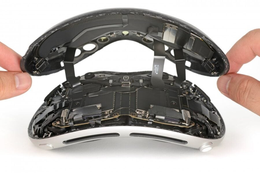 It is difficult to disassemble Apple Vision Pro, and it is not easy to seriously damage it