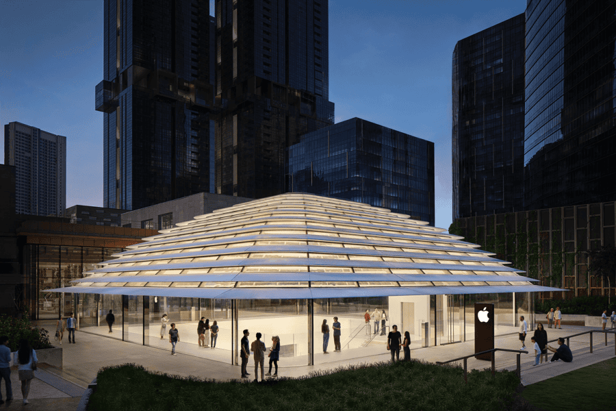 Apple has shown what its new store in Kuala Lumpur will look like