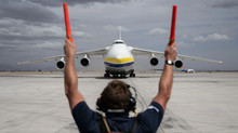 Ukrainian An-124 delivered the main module of the Gateway lunar space station to the USA