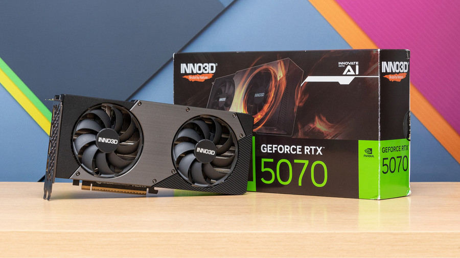 Відеокарта INNO3D GeForce RTX 5070 TWIN X2: органічний перехід на 1440p