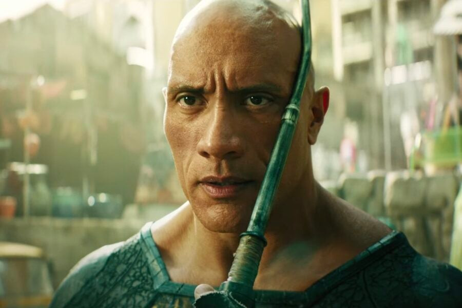 Dwayne Johnson's Black Adam in the film's first trailer