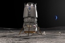 NASA selected Jeff Bezos' Blue Origin as the second developer of the lunar lander