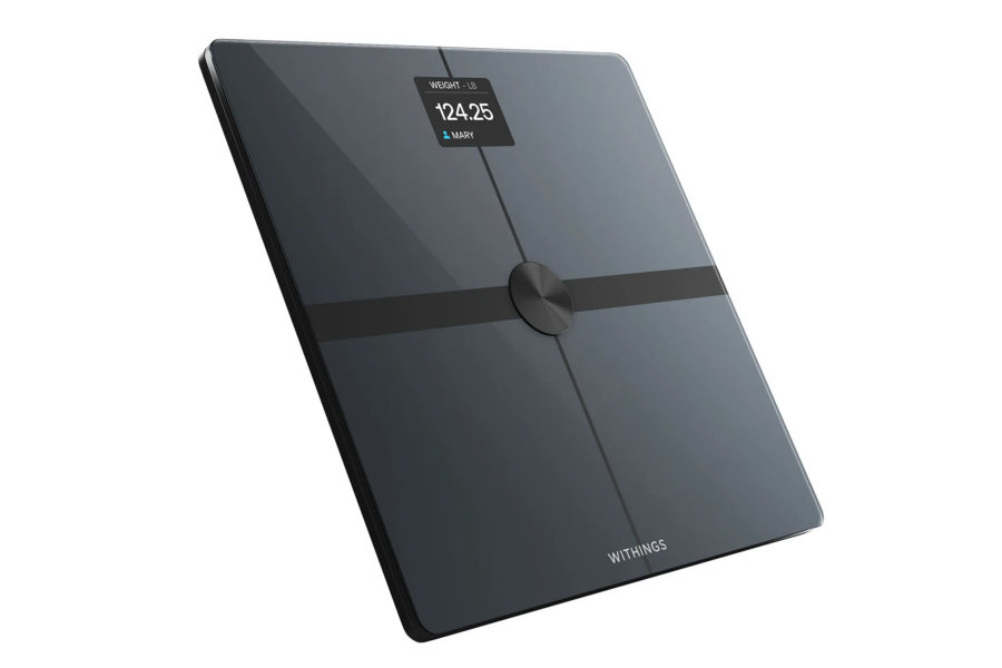 The new smart scales from Withings do not show the user their actual weight