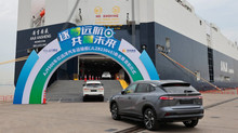 China sends world's largest car carrier, capable of holding up to 9,500 cars, on maiden voyage