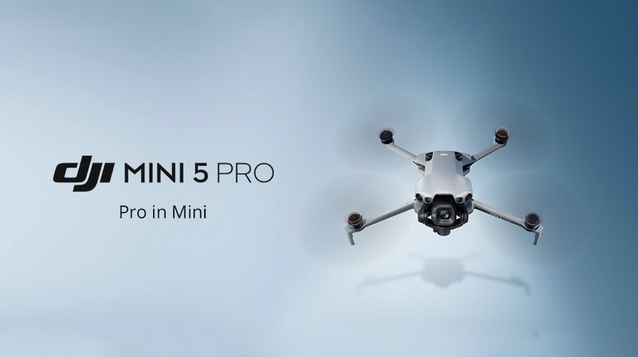 Представлено DJI Mini 5 Pro з 1-дюймовим сенсором та покращеними функціями
