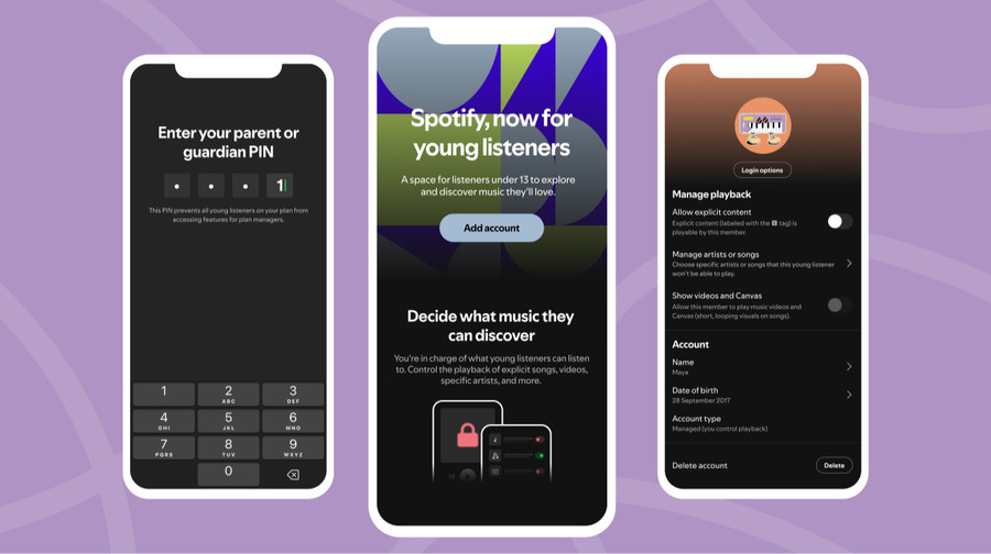 Spotify запускає керовані акаунти для дітей, щоб не псувати рекомендації батькам