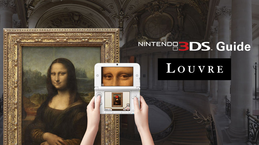Паризький Лувр 12 років пропонував екскурсії за допомогою консолі Nintendo 3DS