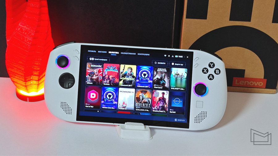 Lenovo Legion Go S: портативна ігрова консоль на Windows 11 з новим бюджетним процесором AMD