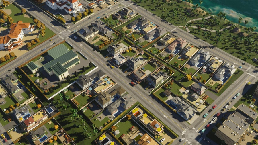 Cities: Skylines 2 received support for mods and the first DLC Beach Real Estate, which does not have beaches