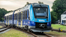 The world's first hydrogen-powered Coradia iLint train is starting to operate in Germany