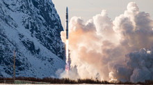 The first attempt at an orbital launch from Europe ended in failure