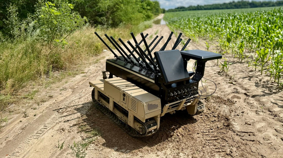 Ukrainian Kvertus launches mass production of electronic warfare robot