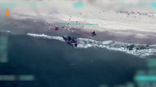 The Ukrainian Navy destroyed a Russian high-speed landing craft – minus seven occupiers