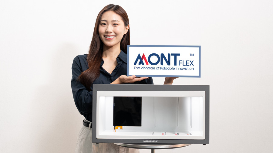 Samsung Display представила новий бренд складаних дисплеїв MONT FLEX
