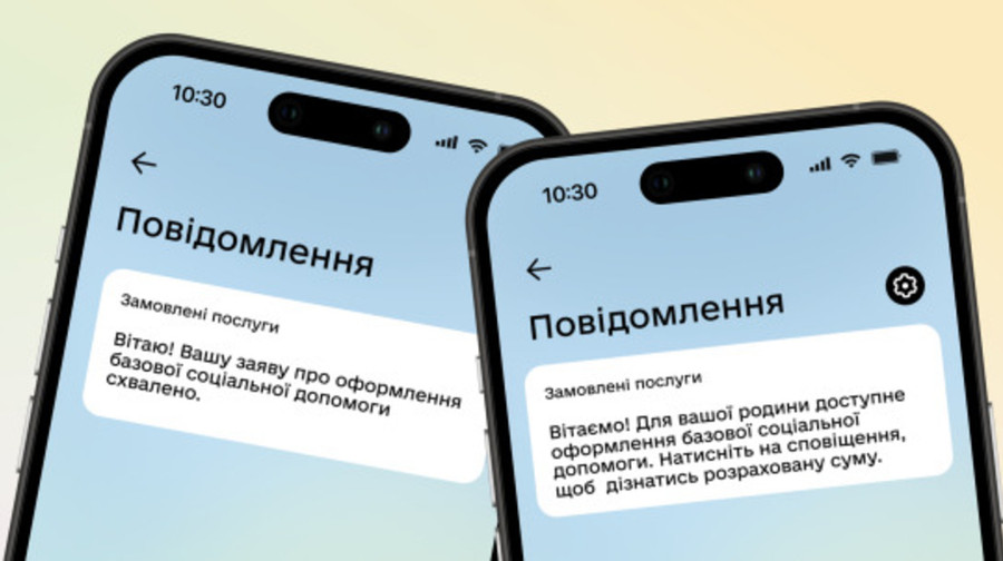 У Дії запрацювала послуга оформлення базової соціальної допомоги
