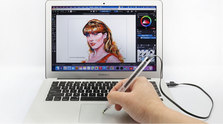 SonarPen styluses can now be used as Apple Pencil for MacBook