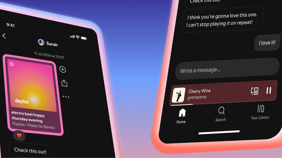 Spotify додає у застосунок особисті повідомлення