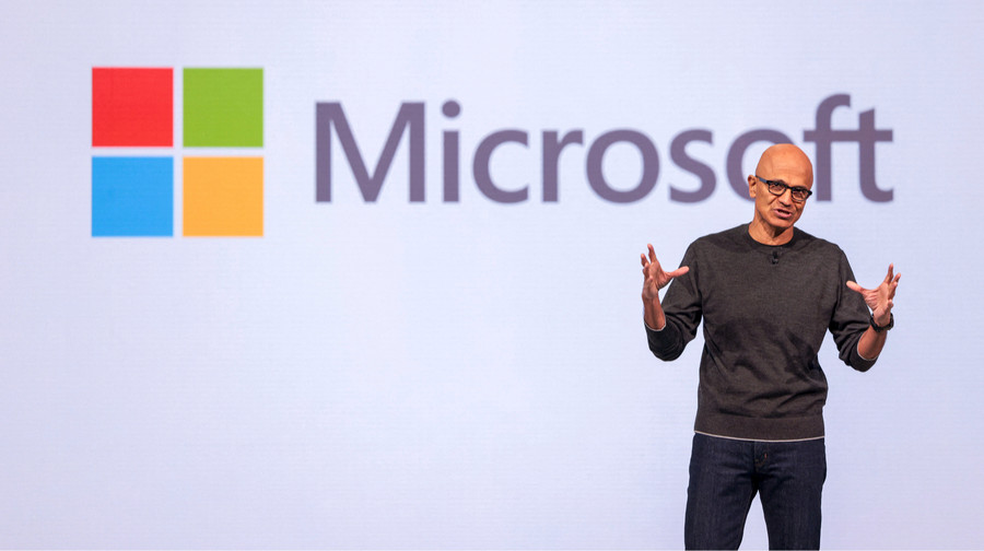 Акції Microsoft оновили історичний максимум, зростаючи попри загальне падіння ринку