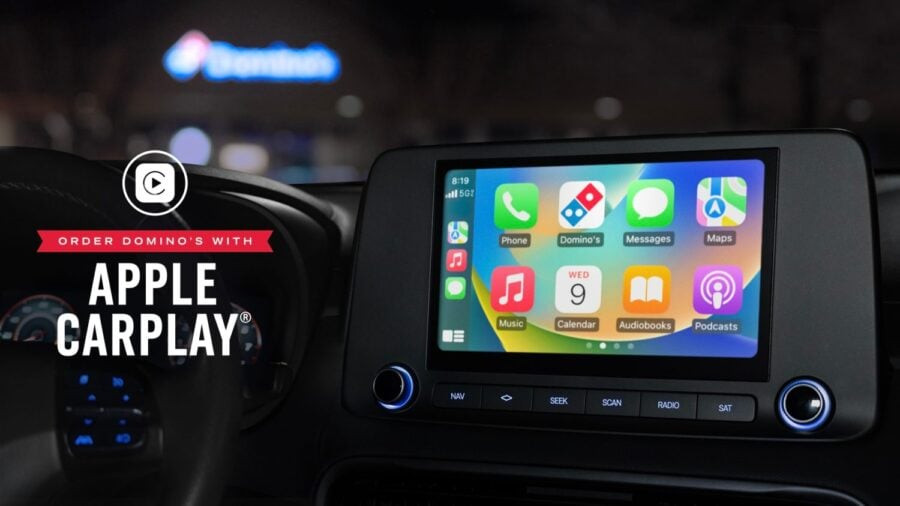 Domino's is starting to take orders through CarPlay