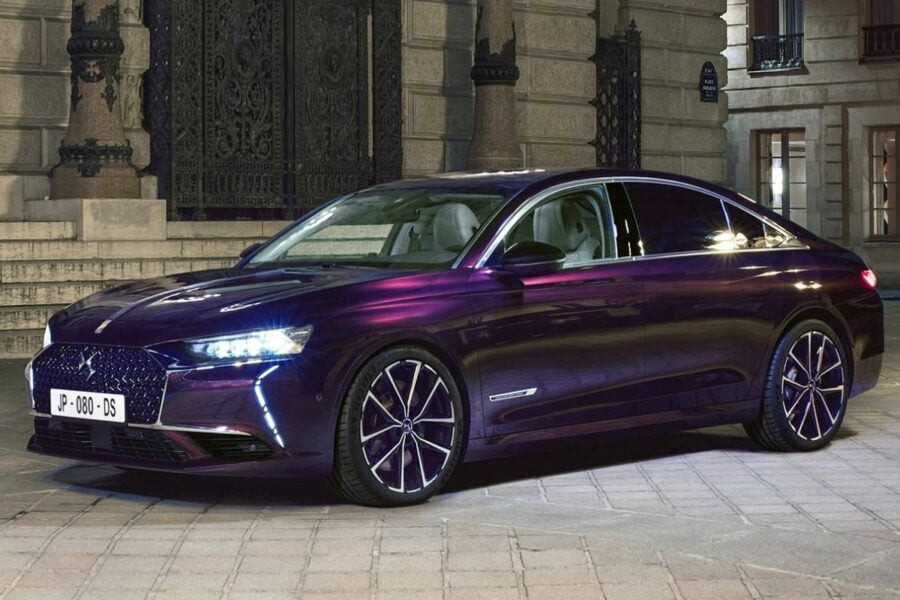 Business sedan DS 9 Opera Premiere - a story about a French for 80,000 euros