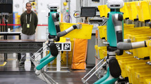 In Japan, robots are replacing people in warehouses due to an aging population