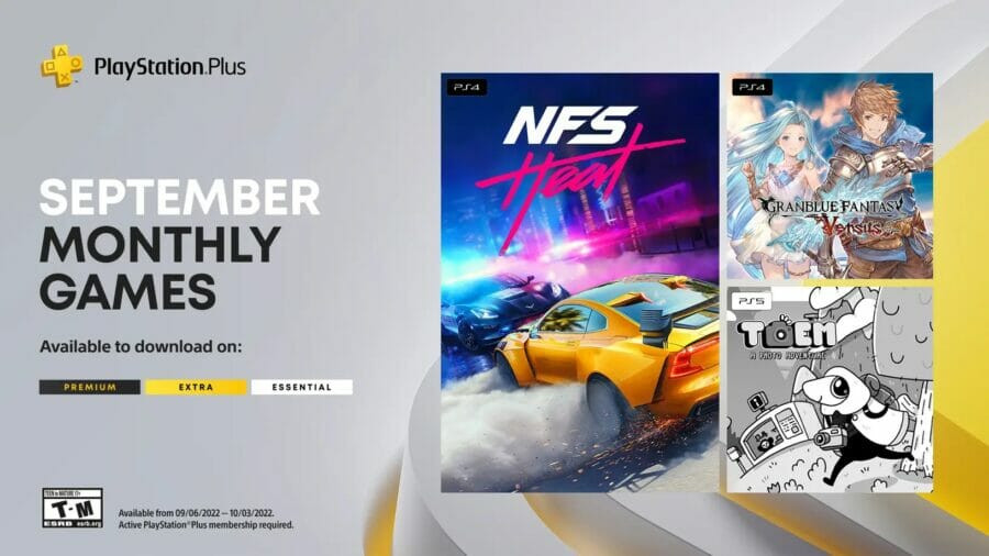 What games will be given away on PS Plus in September