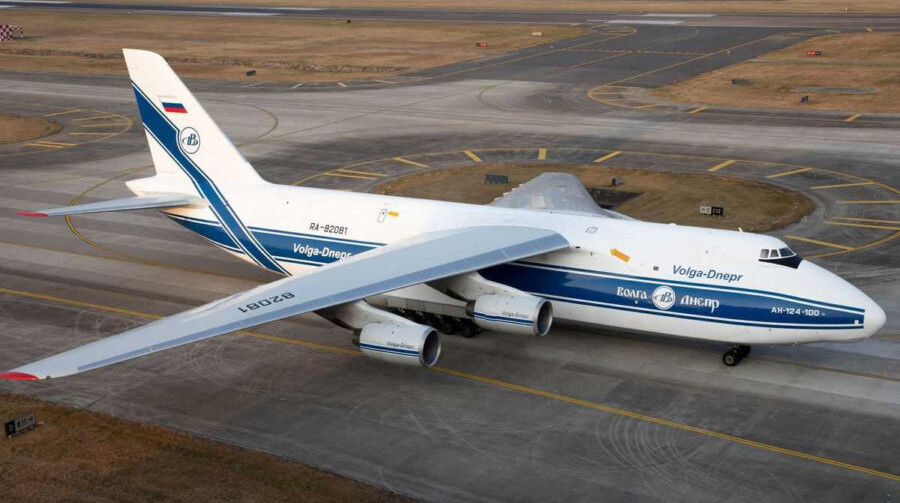 У Канаді ініціювали конфіскацію літака Ан-124 Руслан російської авіакомпанії Волга-Днєпр