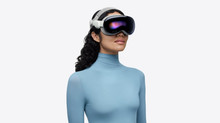 Apple showed off the updated Vision Pro headset with the M5 chip and Dual Knit Band strap