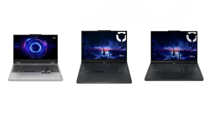 В Україні стартують продажі нових ігрових ноутбуків Lenovo серії Legion та LOQ