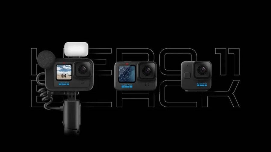 GoPro presented new action cameras Hero 11 Black and Hero 11 Black Mini