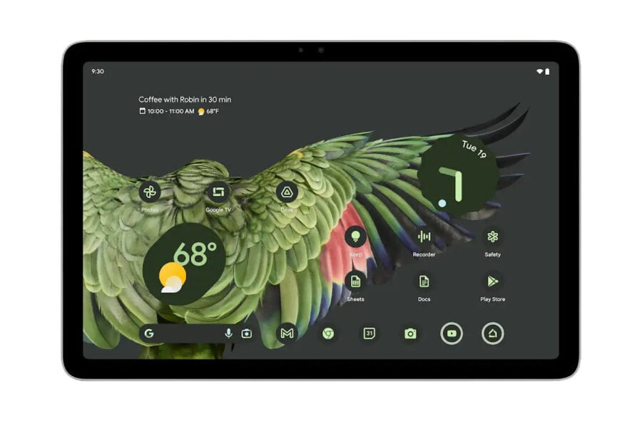 Характеристики Pixel Tablet стали відомі прямо перед анонсом на Google I/O
