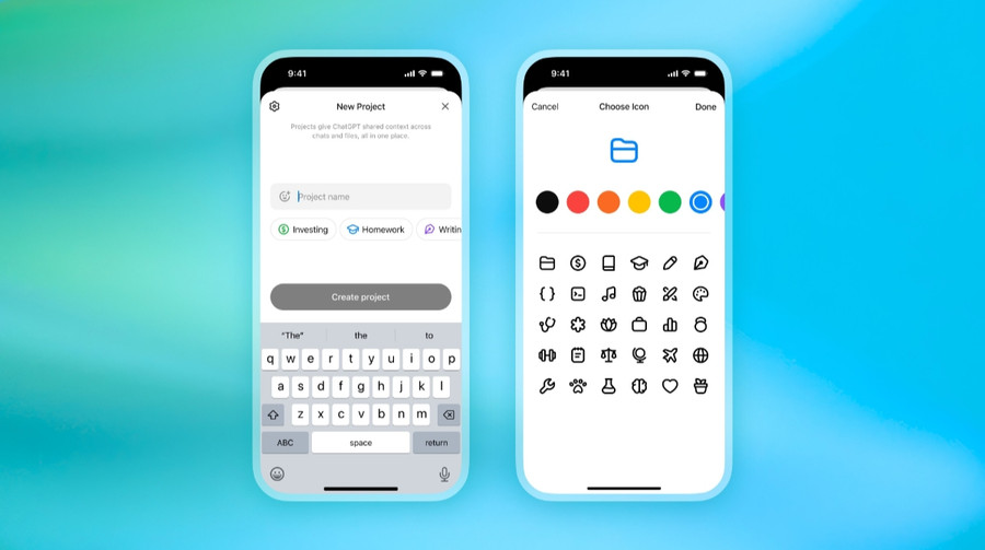 OpenAI launches Projects feature for free ChatGPT users