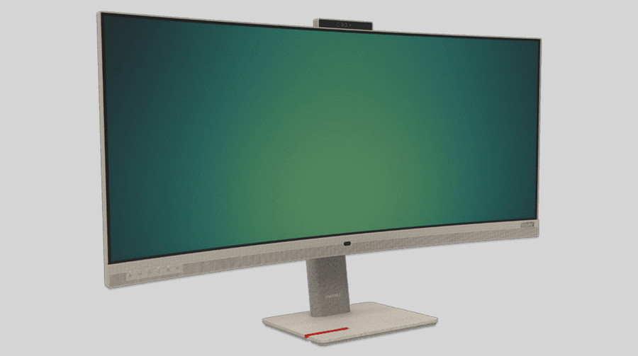 Lenovo показала монітор з ШІ, який самостійно регулюватиме кут та висоту