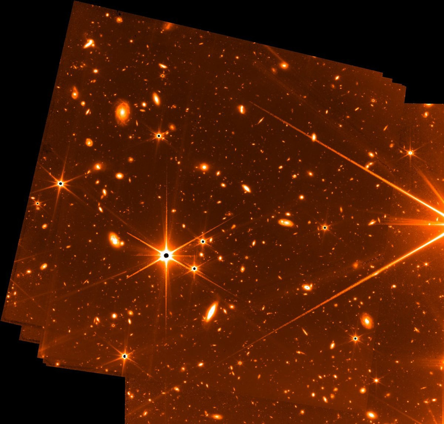 NASA has released a test photo from the Webb telescope: it is impressively detailed