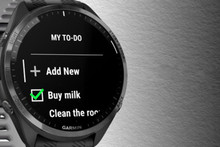 With the new update, Garmin watches now have a to-do list