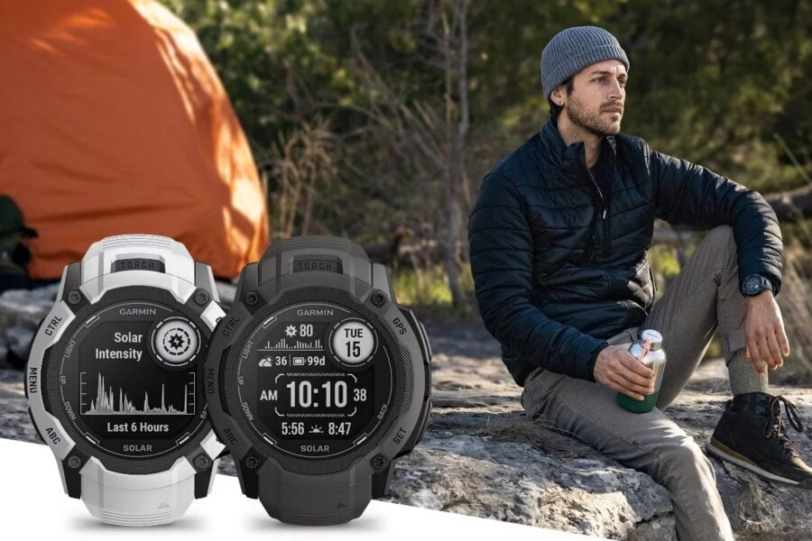 Garmin introduced the Instinct 2X Solar smartwatch with infinite battery life