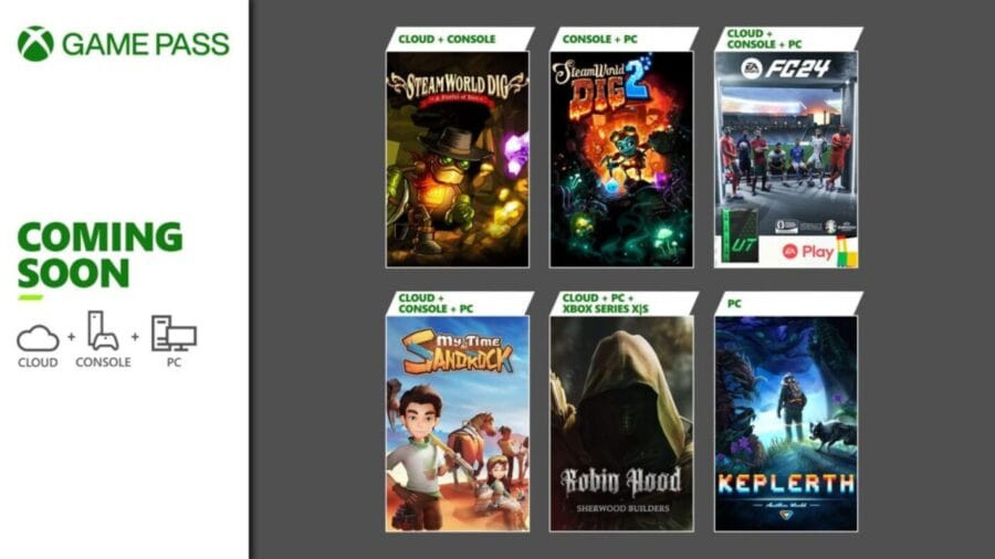 Xbox/PC Game Pass catalog update at the end of June 2024