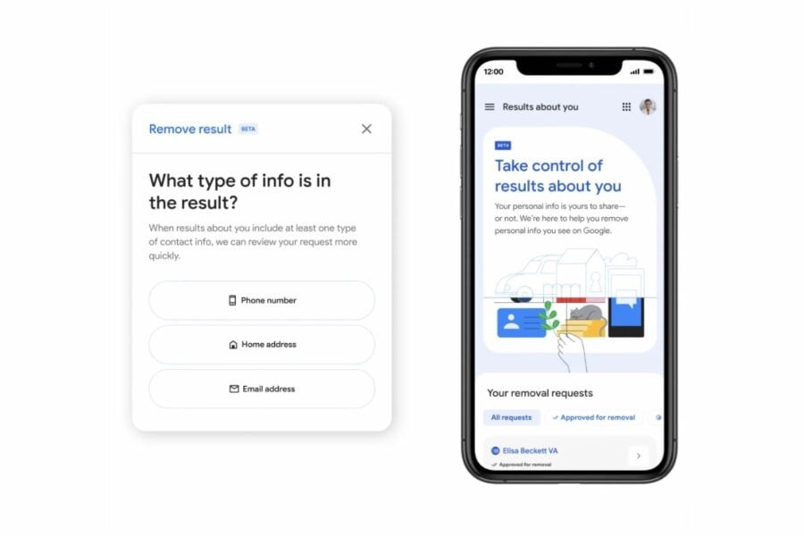 Google has started offering to remove search results that contain personal data