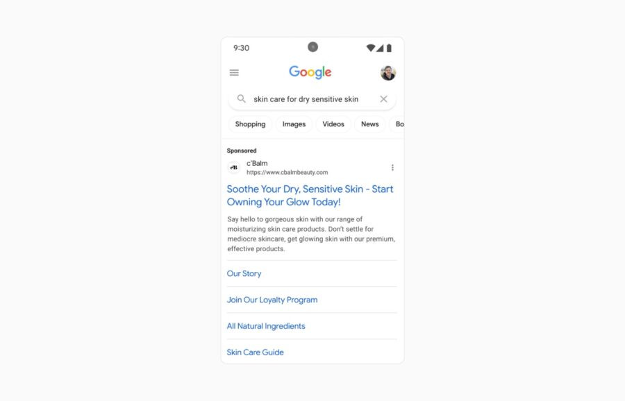 Реклама Google в пошуку буде автоматично підлаштовуватися під ваші запити за допомогою ШІ