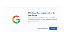 Google's goo․gl shortened links will stop working in August 2025