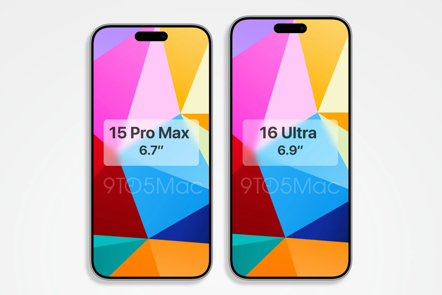 The first renders of the iPhone 16 Pro Max show a larger display