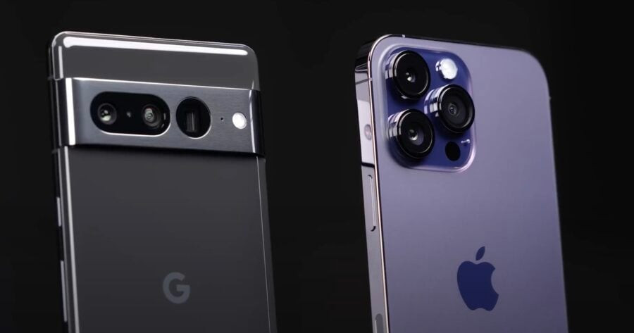 In an advertising campaign, Google showed how the iPhone 14 Pro envies the Pixel 7 Pro