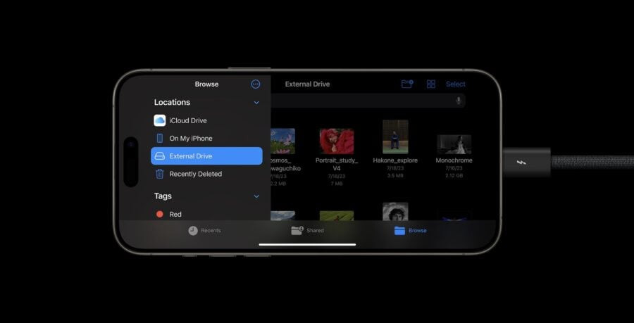 З технічної документації стало більше відомо про USB-C в лінійці смартфонів iPhone 15