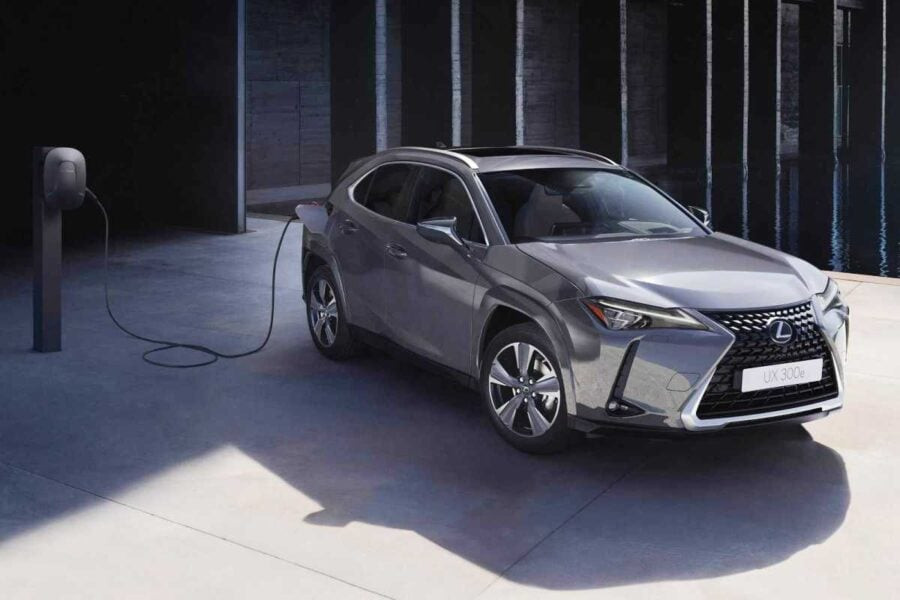 The updated Lexus UX 300e electric car has increased the power reserve by almost one and a half times