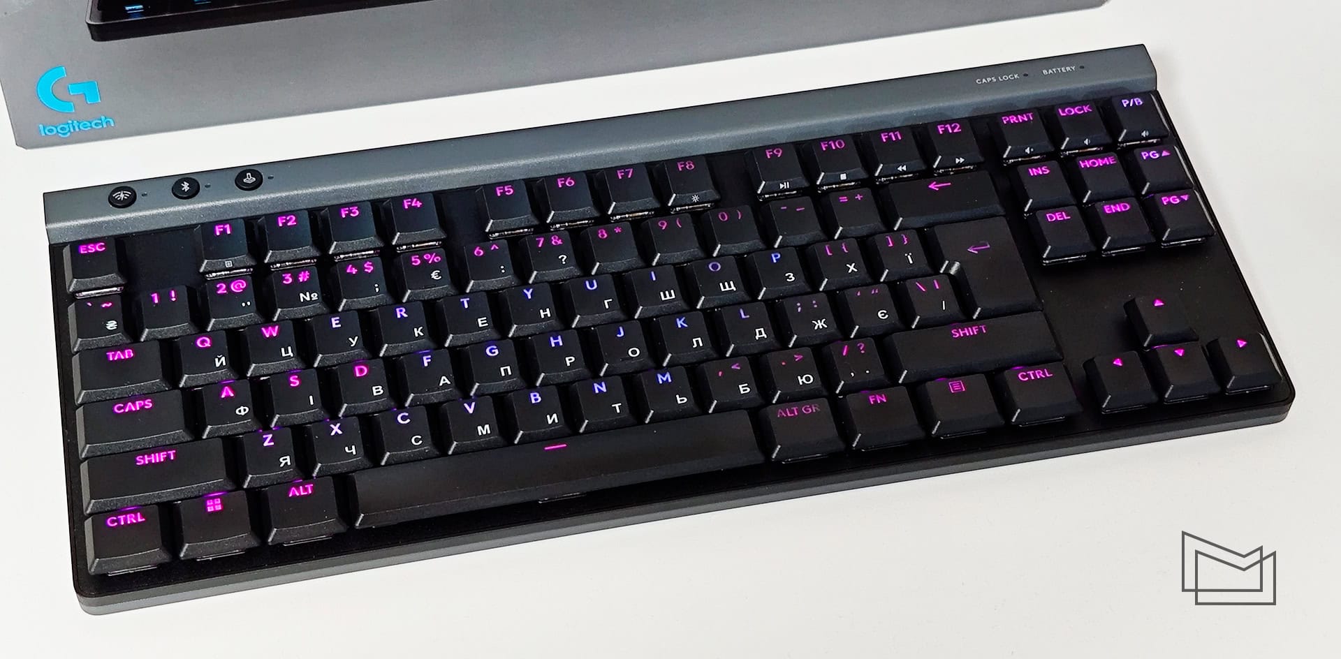 Logitech G515 Lightspeed TKL review: a low-profile mechanical keyboard with three types of connection • Mezha.Media Logitech G515 Lightspeed TKL review: a low-profile mechanical keyboard with three types of connection • Mezha.Media