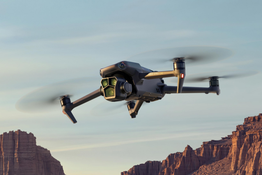 DJI introduced the Mavic 3 Pro drone with a triple camera